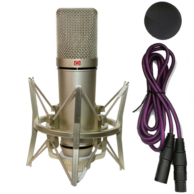 Shure Mic Sm58 - プロフェッショナルコンデンサーマイク,PC,コンピューター,ラップトップ,有線カラオケ,レコーディング,スタジオサウンドスタンド,mikrofonオーディオ,ミスト