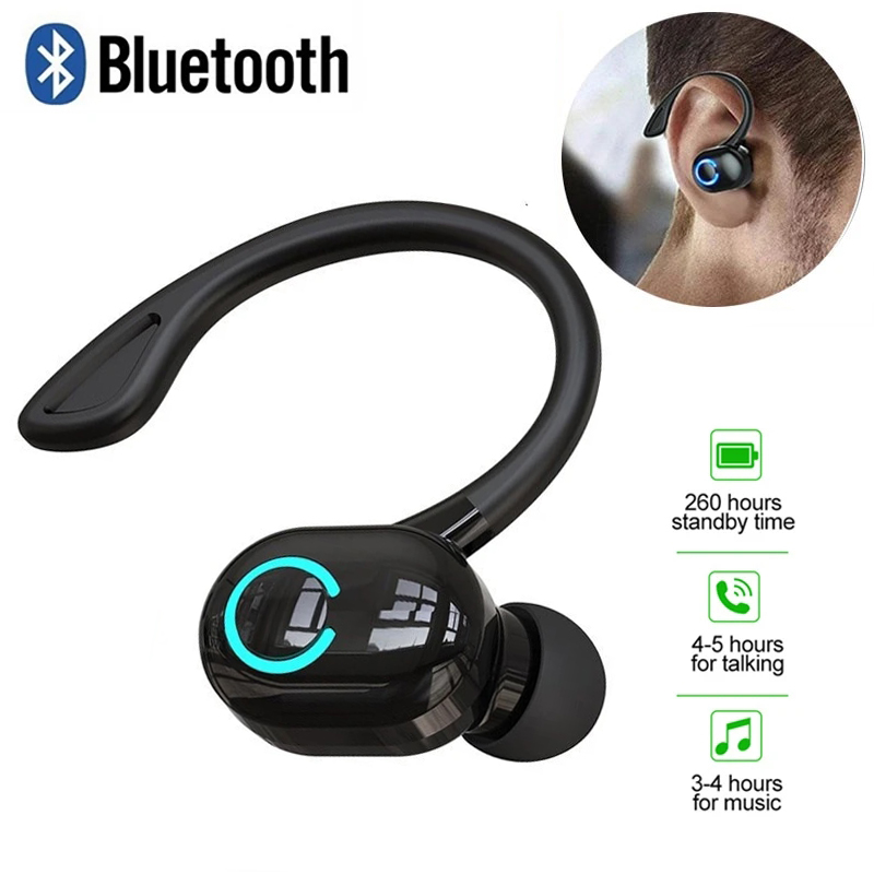 Bluetooth Headset On Ear - ビジネス Bluetooth ヘッドセット HiFi ステレオ防水ハンズフリーマイク付き iPhone
