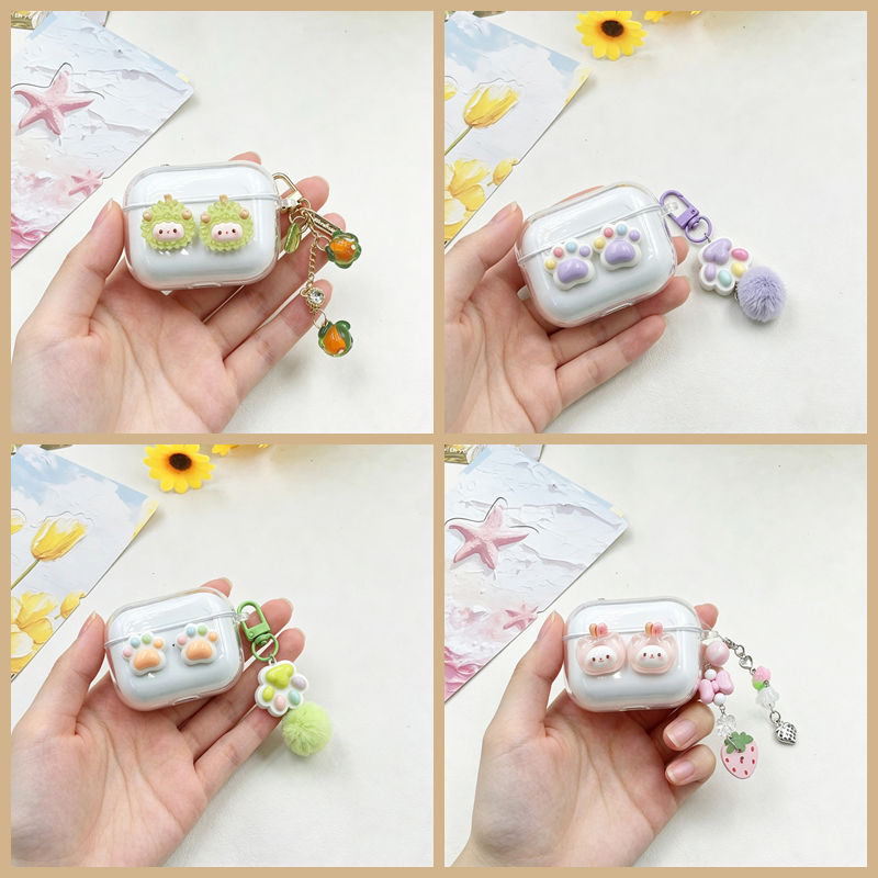 Beats Headphone Powerbeats Pro - 漫画かわいいキーホルダーケース Beats Fit Pro 用ケース Powerbeats