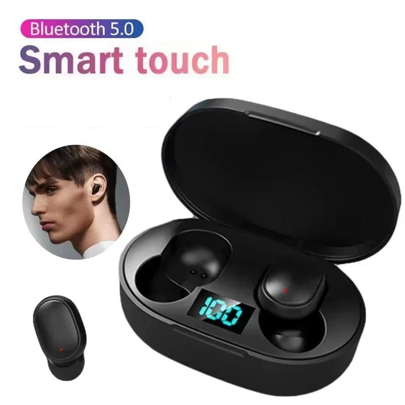 Bluetooth Headset On Ear - A6S TWS イヤホンワイヤレス Bluetooth ヘッドセットタッチコントロールイヤホン HD