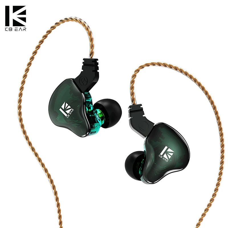 In Ear Monitor Iem - KBEAR KS2 ハイブリッド DD+BA インイヤーモニターヘッドセット KBEAR