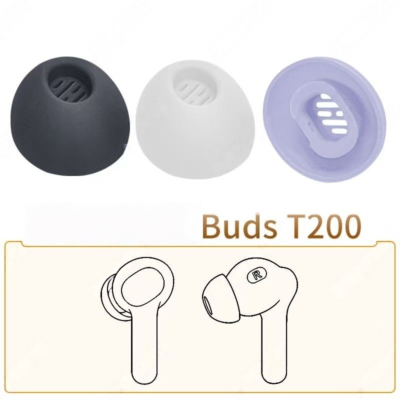 Anker Speaker Soundcore Boom 2 - 3 ペアの Buds T200 イヤーチップ、交換用 S/M/L