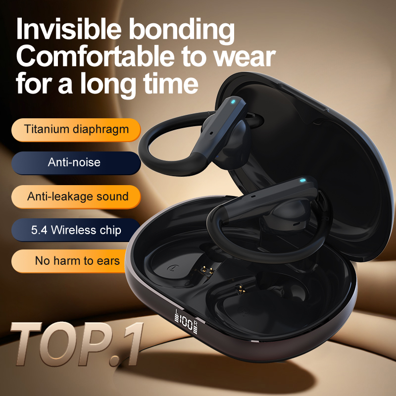 最新のヘッドホンTWSデュアルマイクENC OWSハンズフリ - Noise Cancelling Headphone のレビューと価格