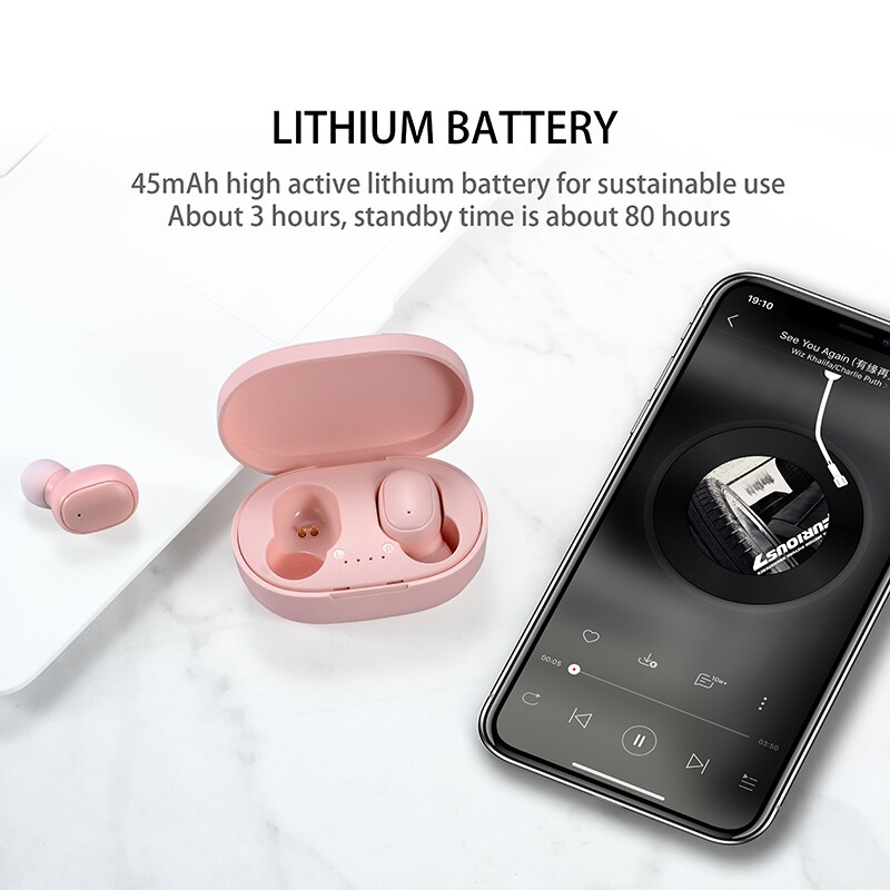A6S TWS イヤホンワイヤレス Bluetooth 5. - Bluetooth Headset On Ear のレビューと価格