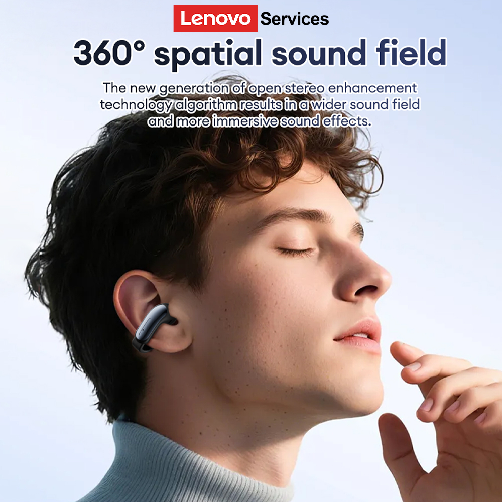 Lenovo LES-108 骨伝導 TWS イヤークリップ - Noise Cancelling Headphone のレビューと価格