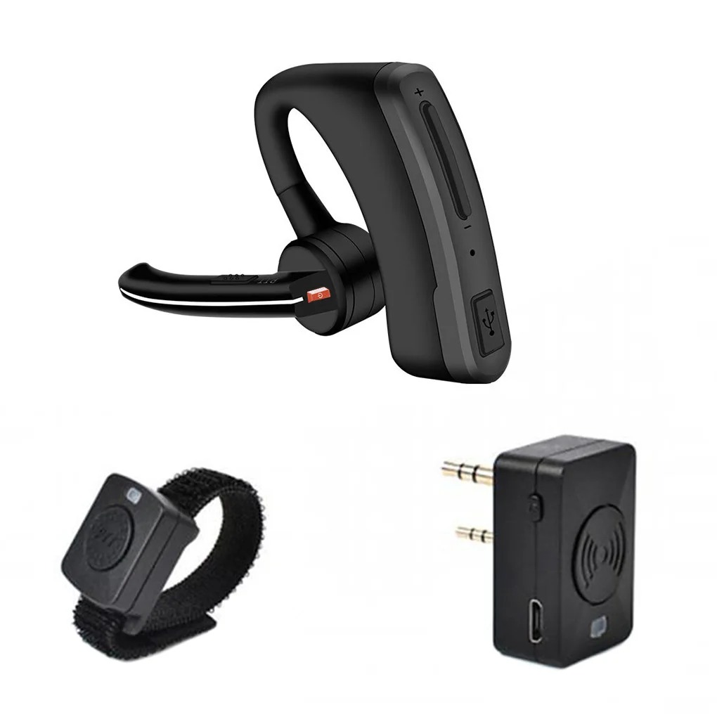 Baofeng-Walkie talkieワイヤレスヘッドセ - Bluetooth Headset On Ear のレビューと価格